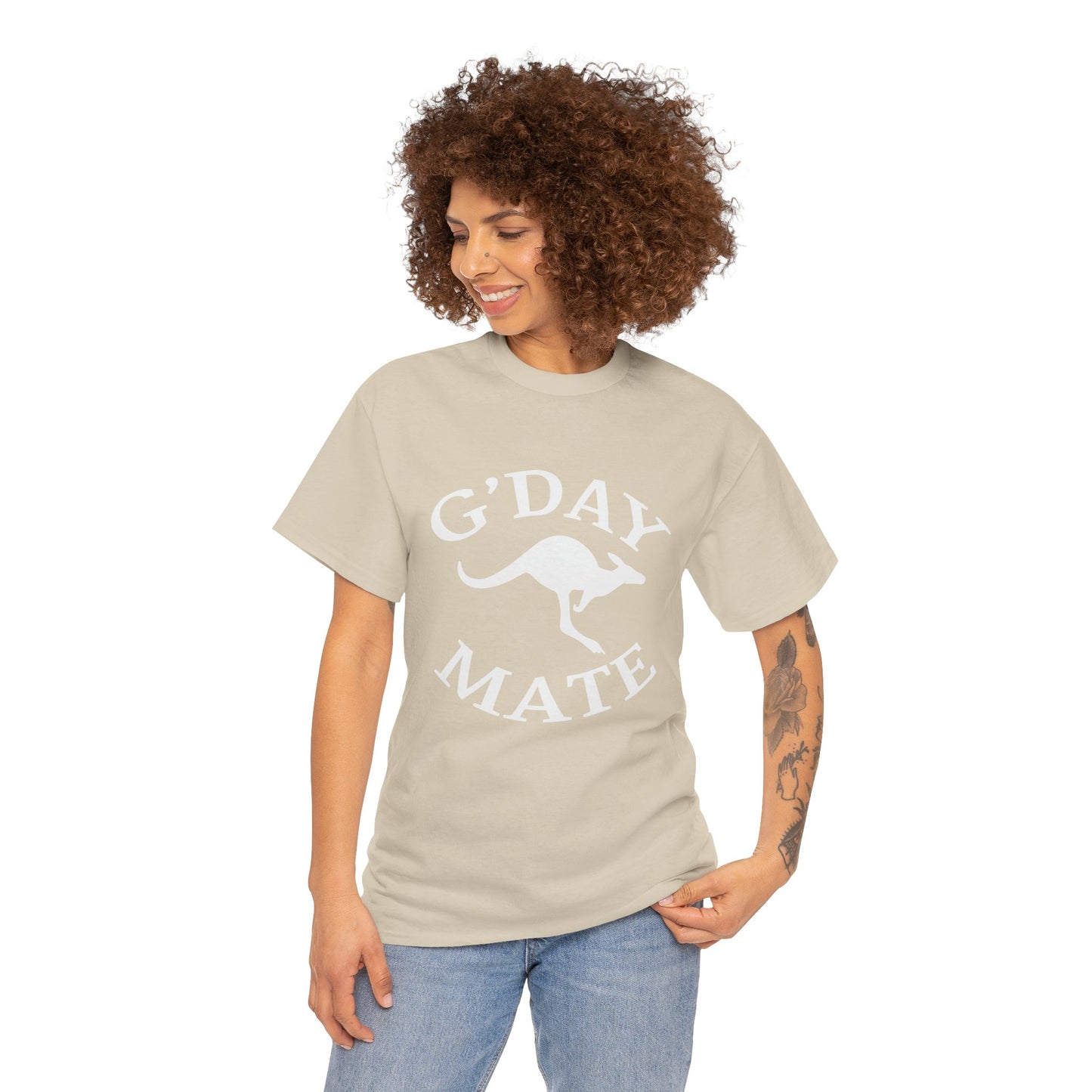 Australian Kangaroo  "G Day Mate" Custom T-Shirt