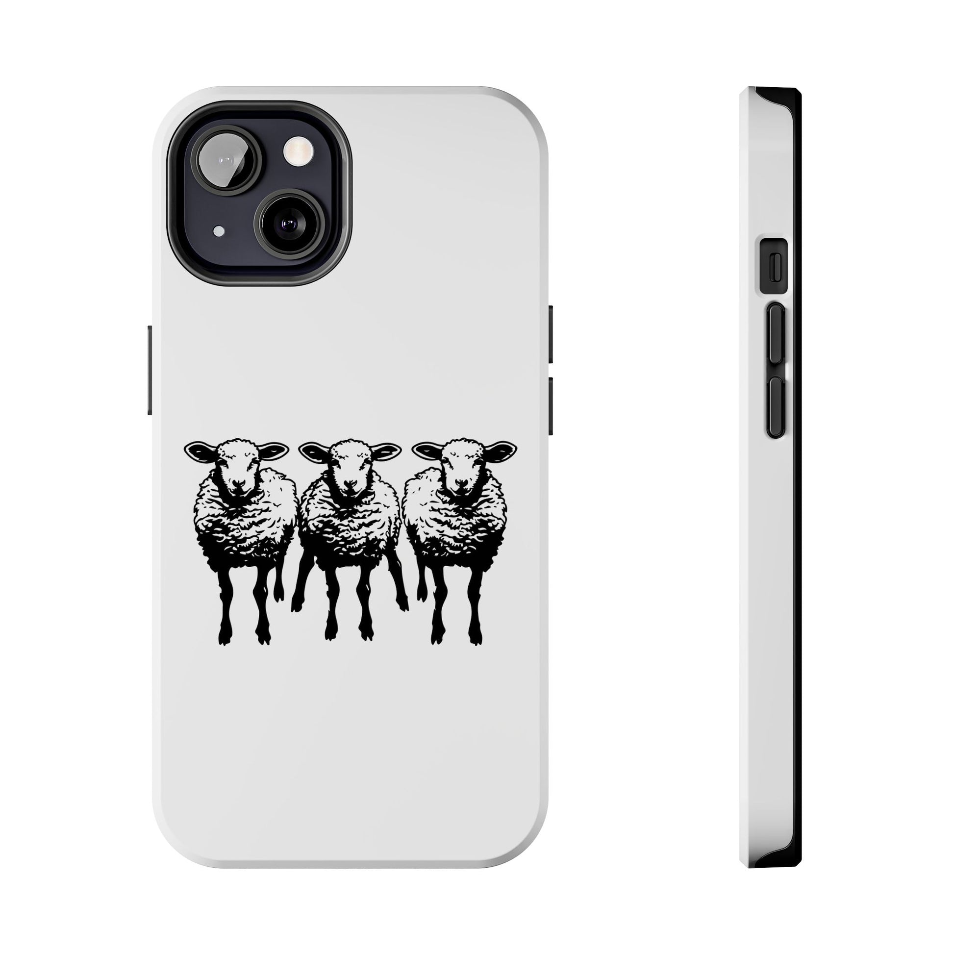 We Three Sheep Custom phone Tough Phone Cases - Earthbound Pacific