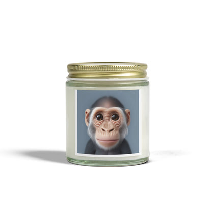 Candle Set - Baby Monkey Scented Coconut Apricot (4oz, 9oz)