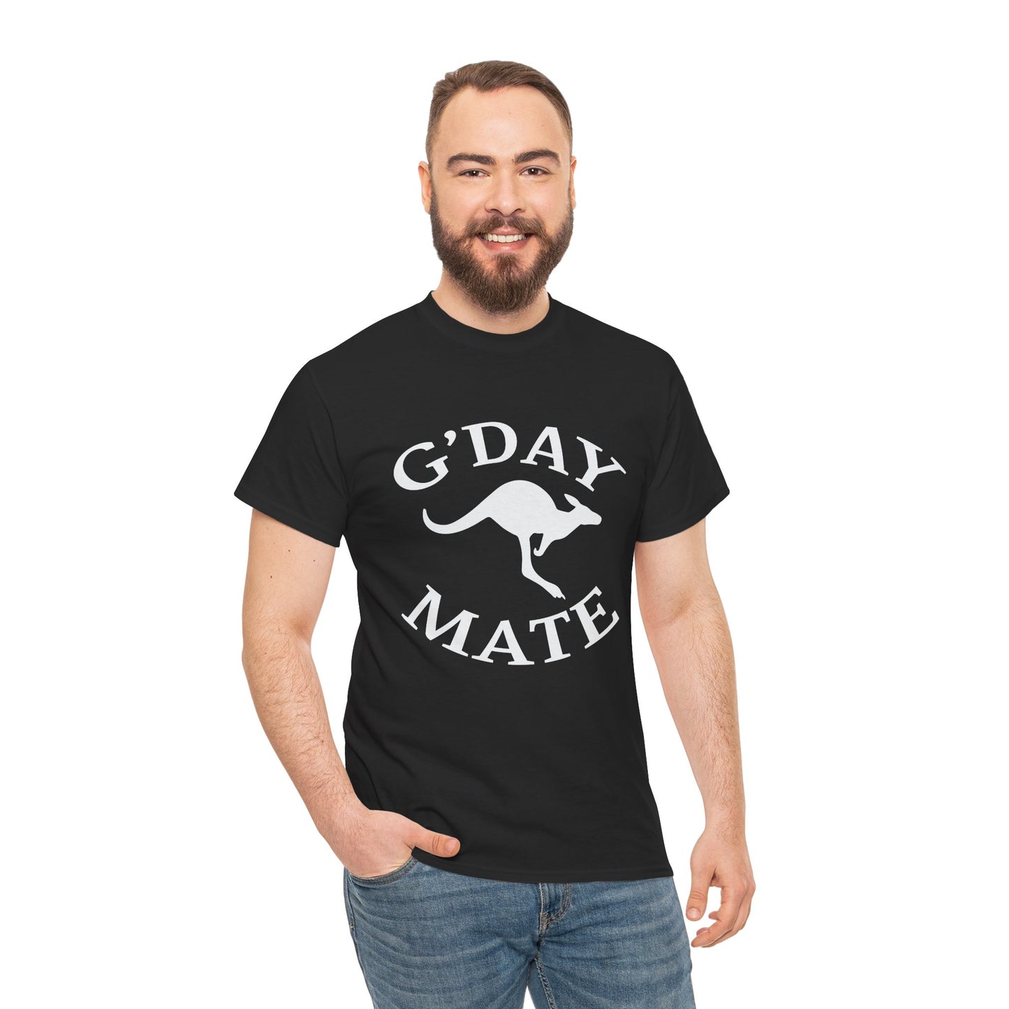 Australian Kangaroo  "G Day Mate" Custom T-Shirt