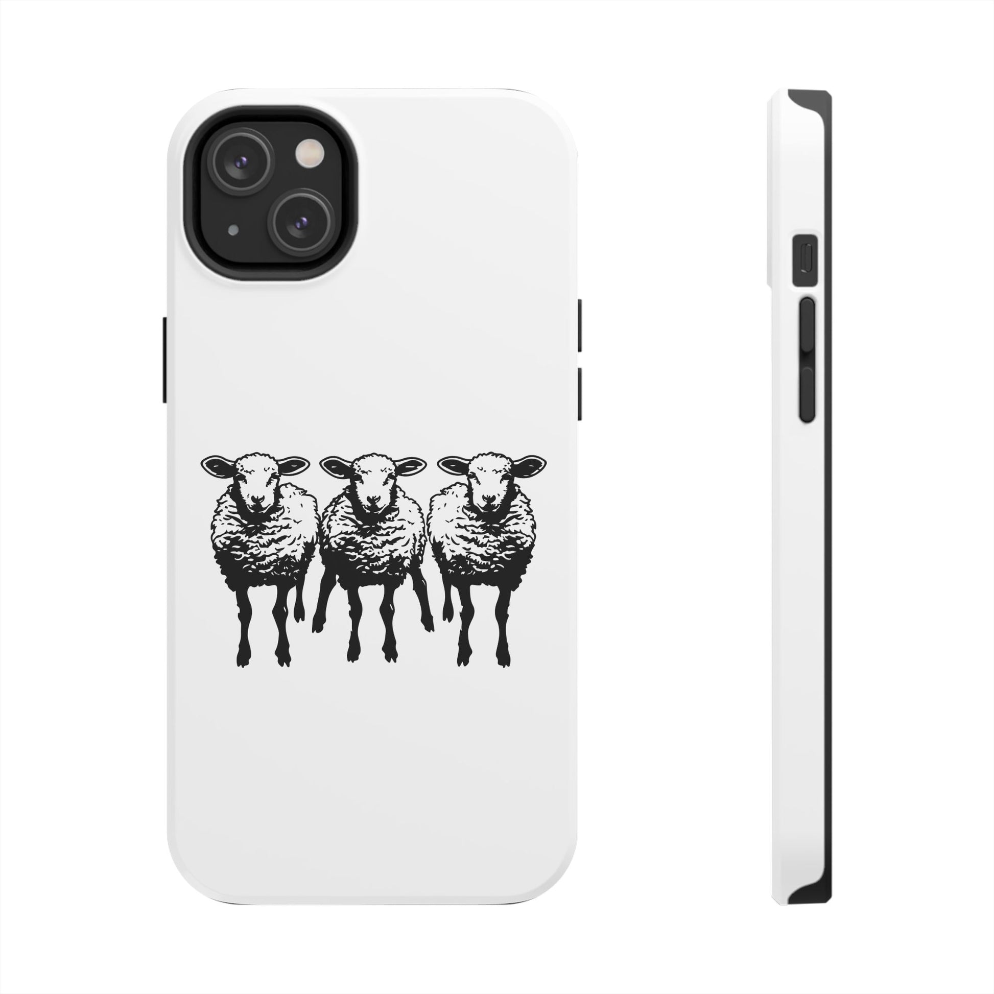 We Three Sheep Custom phone Tough Phone Cases - Earthbound Pacific