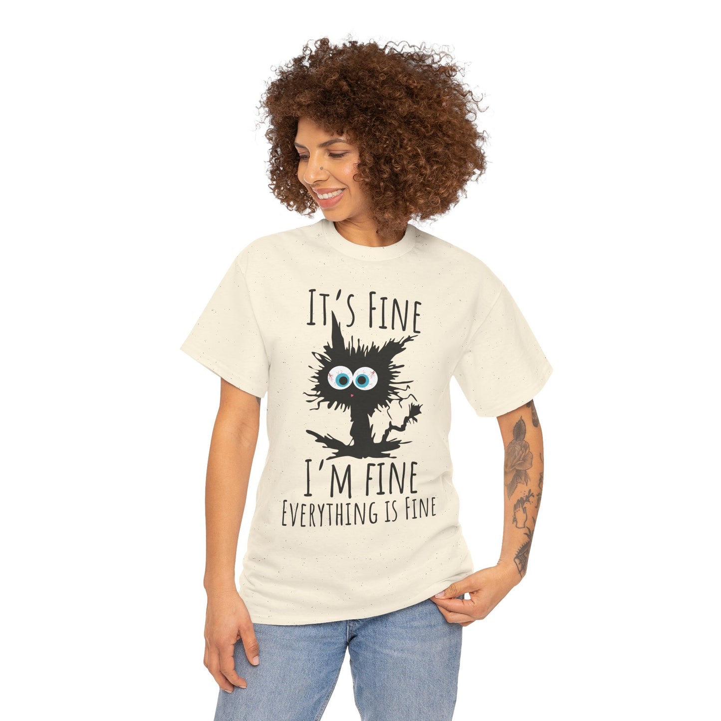 "It's Fine I am Fine Everything is fine" Custom T-Shirt