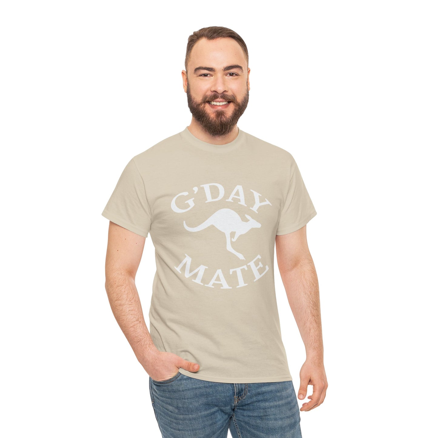 Australian Kangaroo  "G Day Mate" Custom T-Shirt