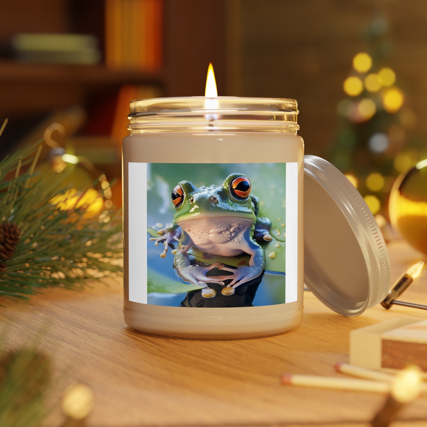 Funny Frog Candle 9oz Scented Candles - Earthbound Pacific