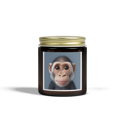 Candle Set - Baby Monkey Scented Coconut Apricot (4oz, 9oz)