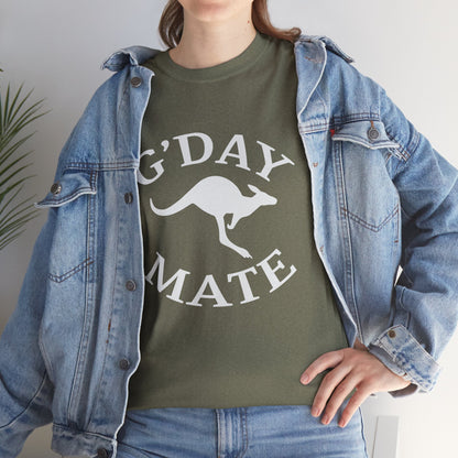 Australian Kangaroo  "G Day Mate" Custom T-Shirt