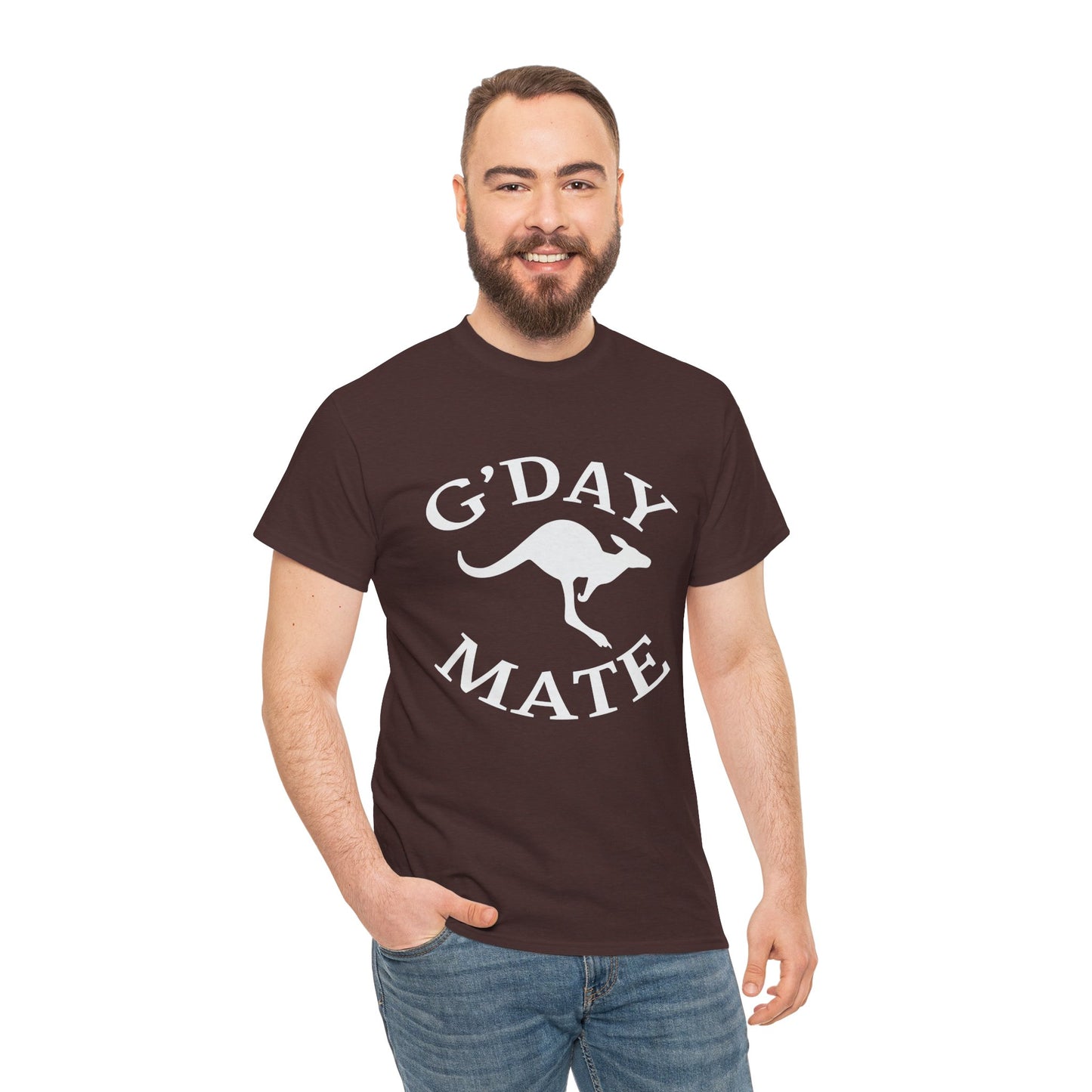 Australian Kangaroo  "G Day Mate" Custom T-Shirt