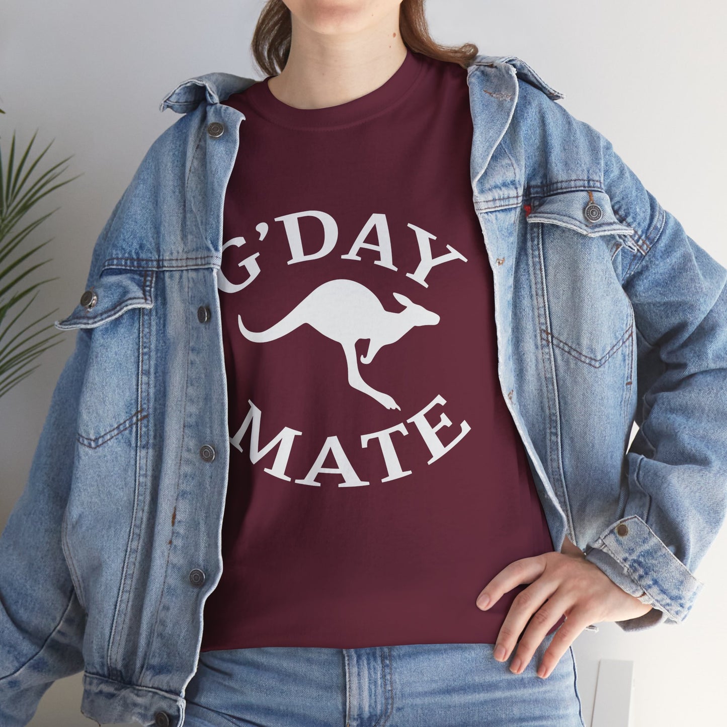 Australian Kangaroo  "G Day Mate" Custom T-Shirt