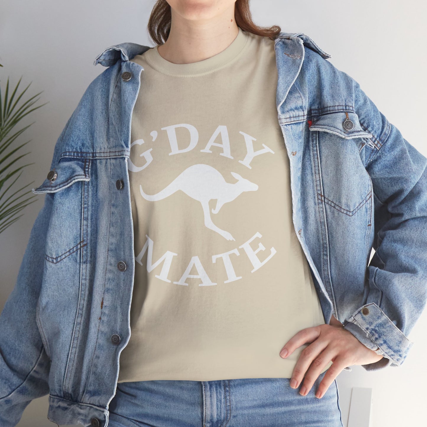 Australian Kangaroo  "G Day Mate" Custom T-Shirt