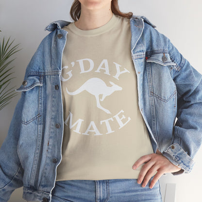 Australian Kangaroo  "G Day Mate" Custom T-Shirt