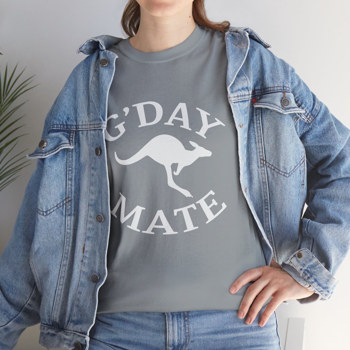 Australian Kangaroo  "G Day Mate" Custom T-Shirt