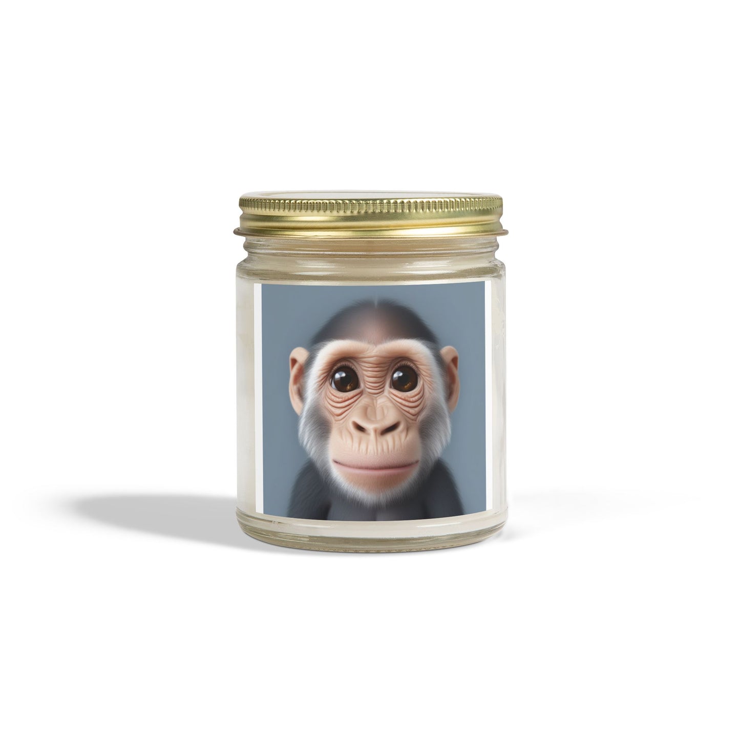 Candle Set - Baby Monkey Scented Coconut Apricot (4oz, 9oz)