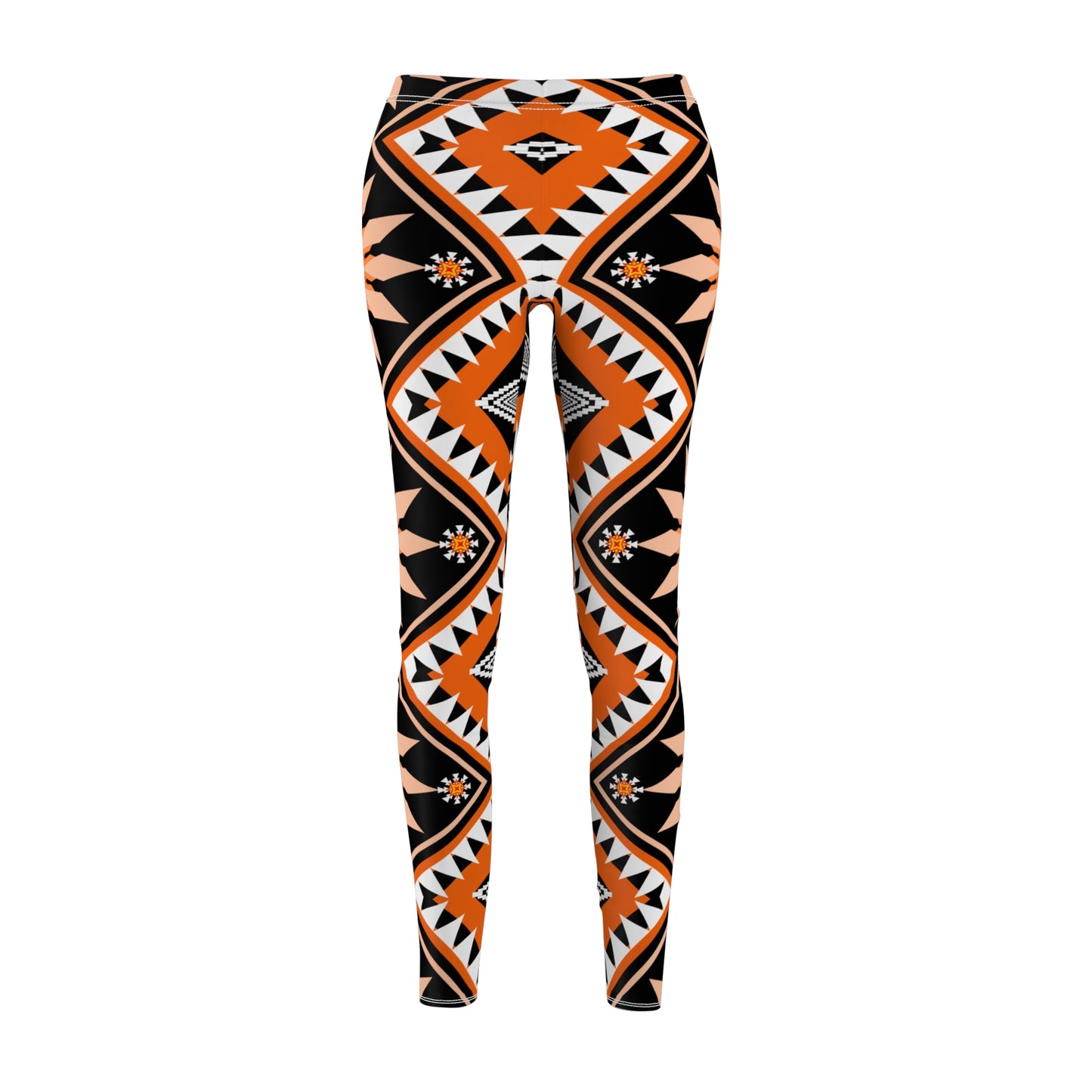 Women's Leggings - Geometric Abstract Tribal Inspired