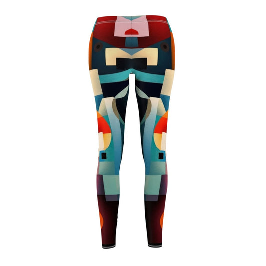 Abstract Art Women's Casual Leggings - Vibrant & Stylish Activewear 26228539046699660323 Earthbound Pacific