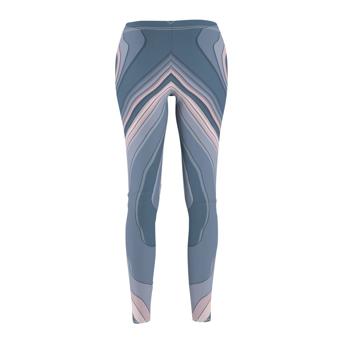 Abstract design Leggings - Earthbound Pacific