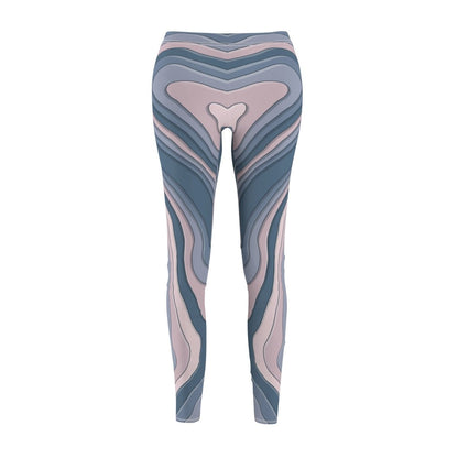 Abstract design Leggings - Earthbound Pacific