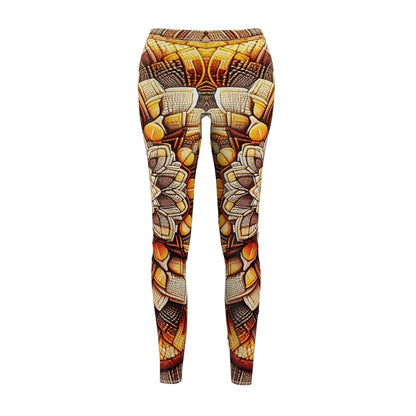 Abstract Mandala Women's Casual Leggings - Earthbound Pacific