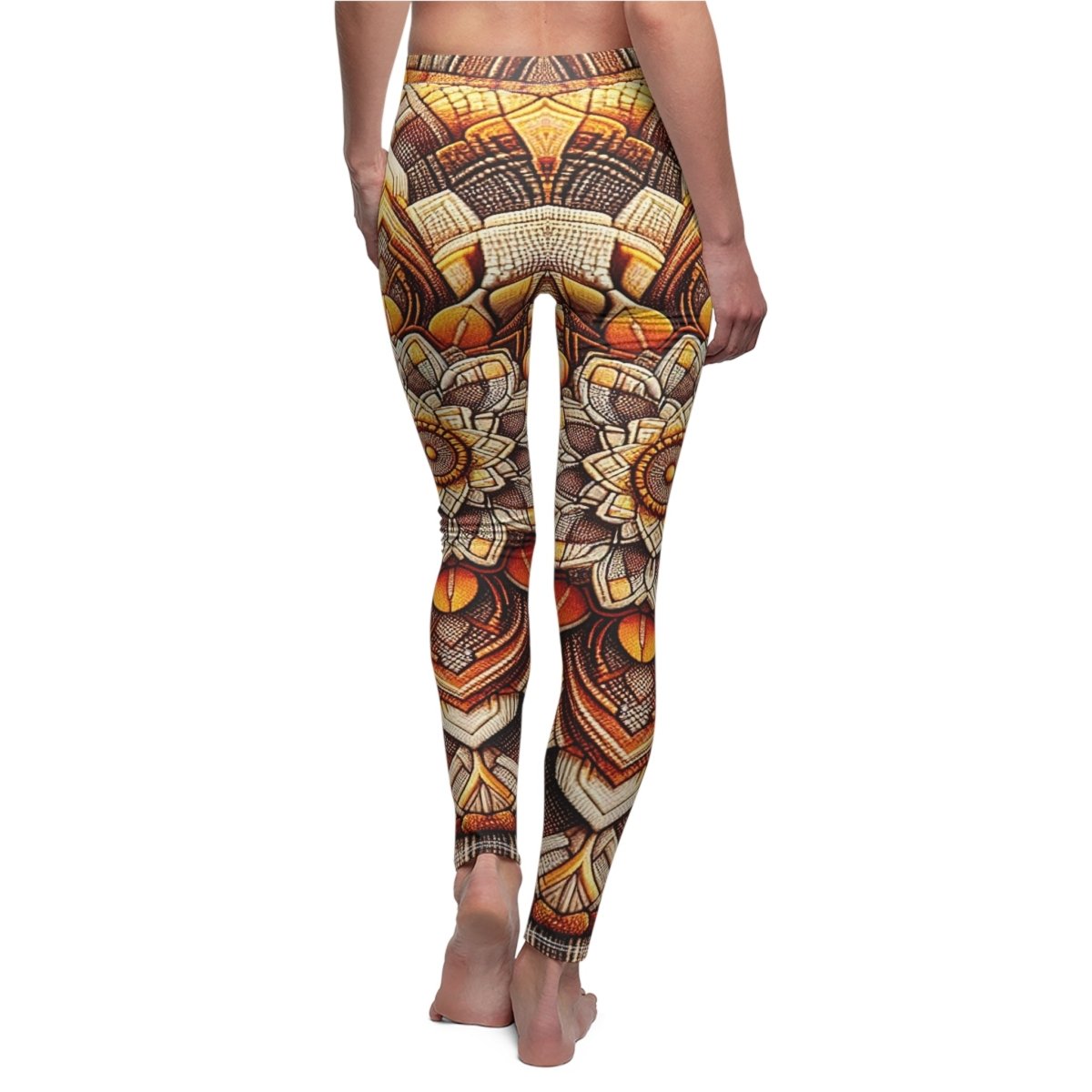 Abstract Mandala Women's Casual Leggings - Earthbound Pacific