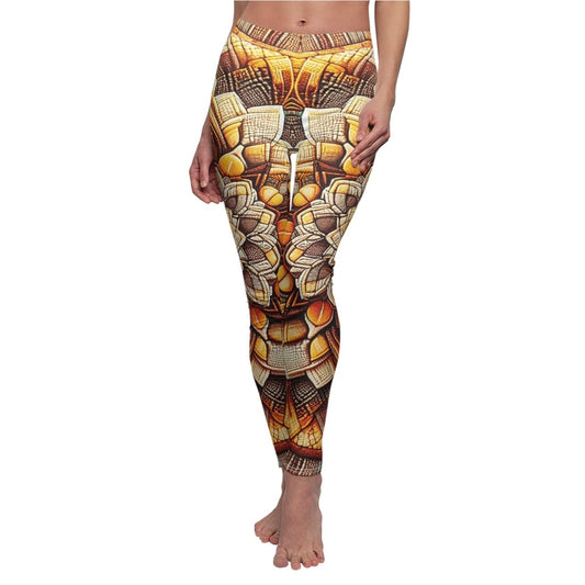 Abstract Mandala Women's Casual Leggings - Earthbound Pacific