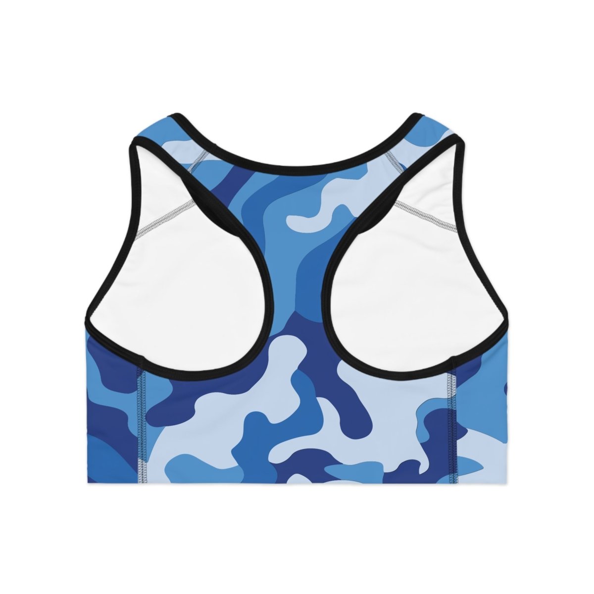 Abstract Tribal Sports Bra - Earthbound Pacific