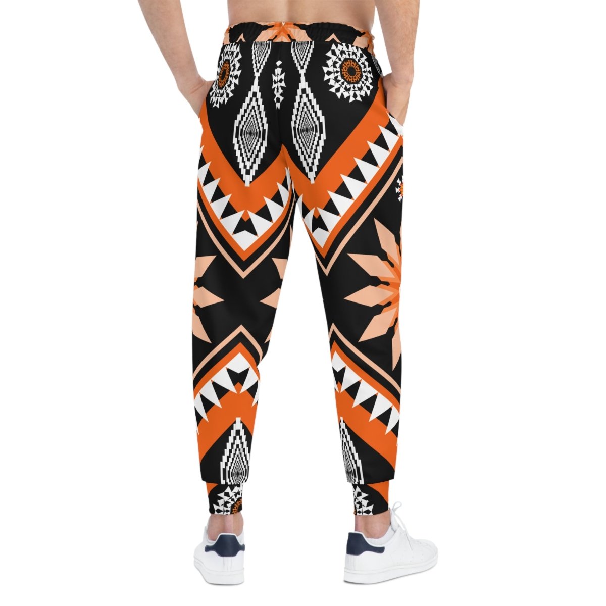 African Print Athletic Joggers - Earthbound Pacific