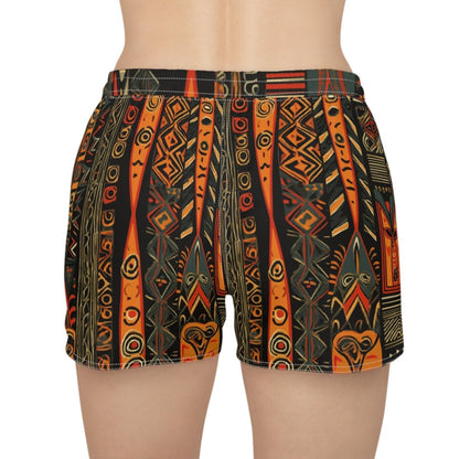 African Print Women's Shorts - Earthbound Pacific