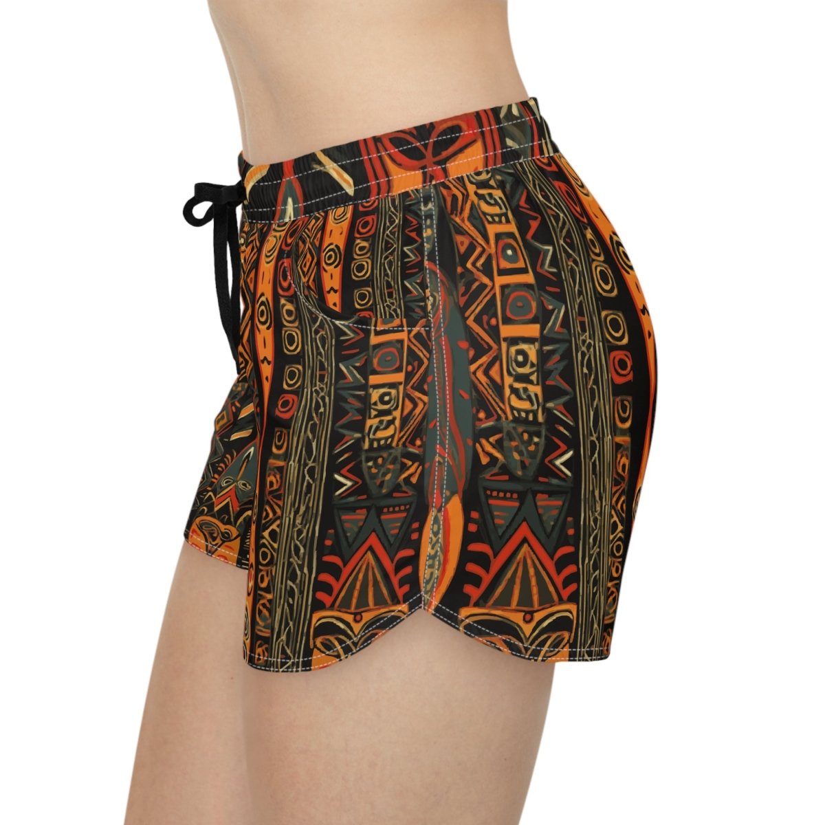 African Print Women's Shorts - Earthbound Pacific