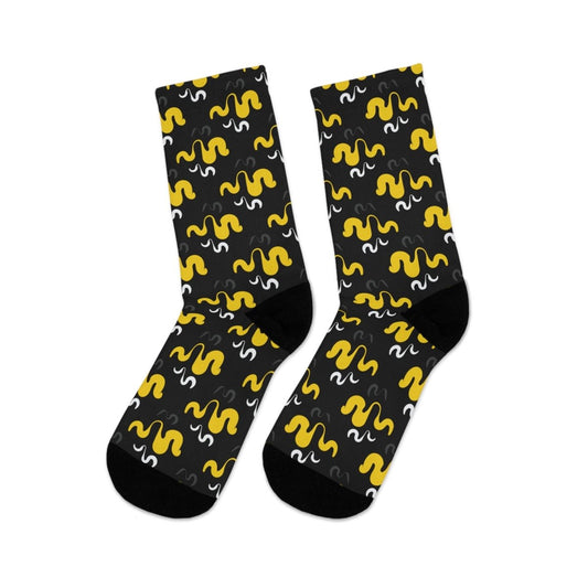 African tribal inspired design Eco - Friendly Socks 11907602007050416294 Earthbound Pacific