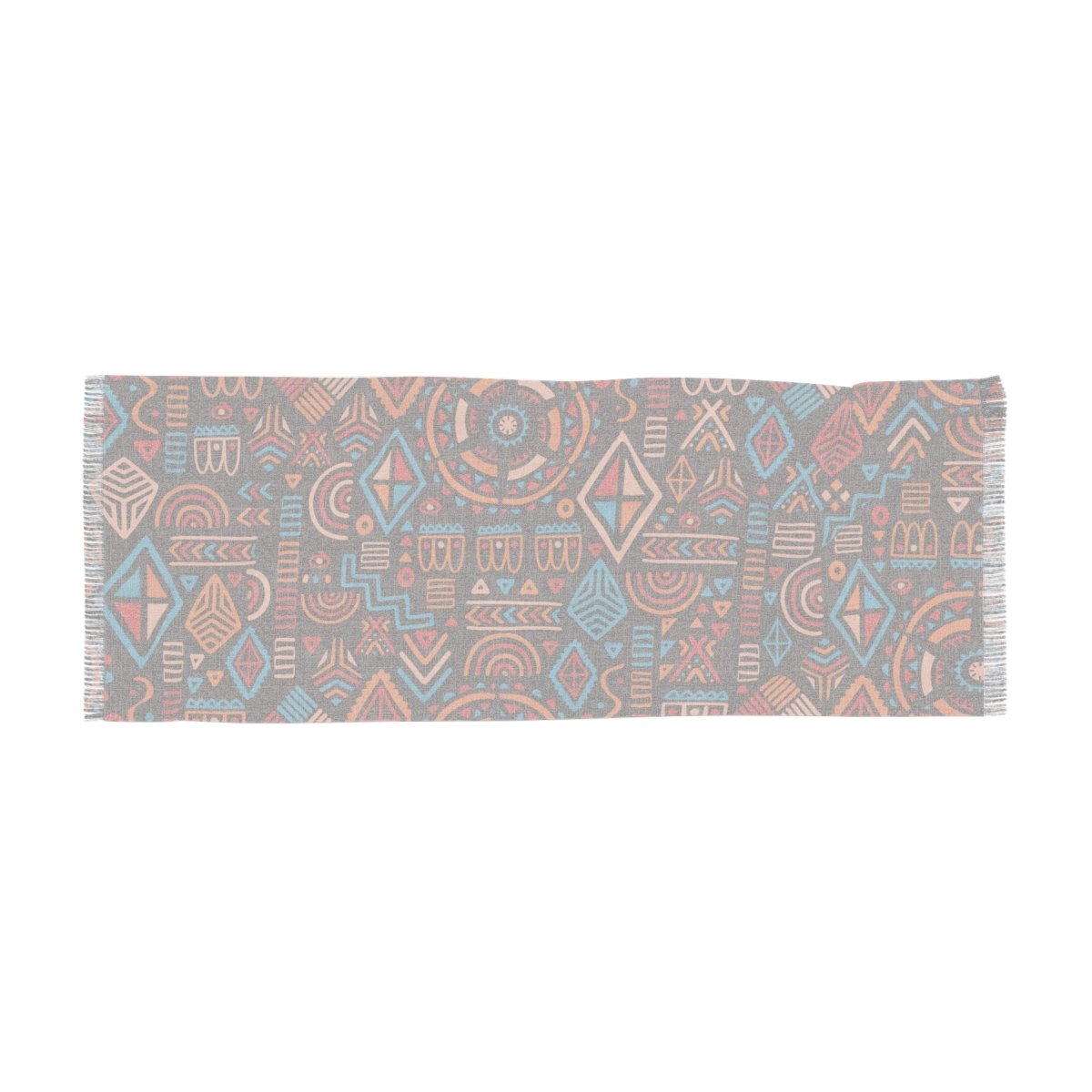 African Tribal Inspired Pattern Light Scarf 24841945723281586465 Earthbound Pacific