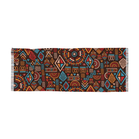 African Tribal Inspired Pattern Light Scarf 24841945723281586465 Earthbound Pacific