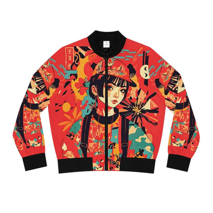 Anime Womens Bomber Jacket - Earthbound Pacific