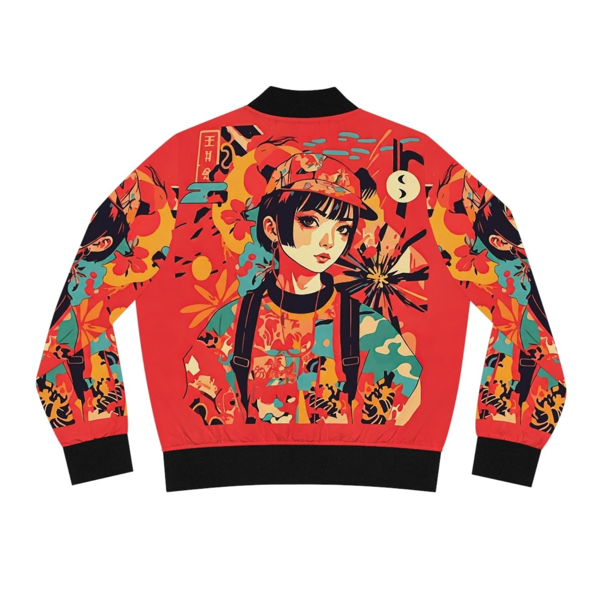 Anime Womens Bomber Jacket - Earthbound Pacific