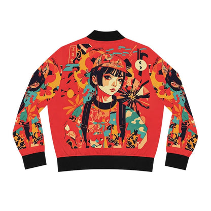 Anime Womens Bomber Jacket - Earthbound Pacific