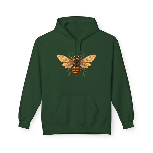 Art Deco Bee Hoodie - Earthbound Pacific