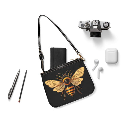 Art Deco Bee Small Shoulder Bag - Earthbound Pacific