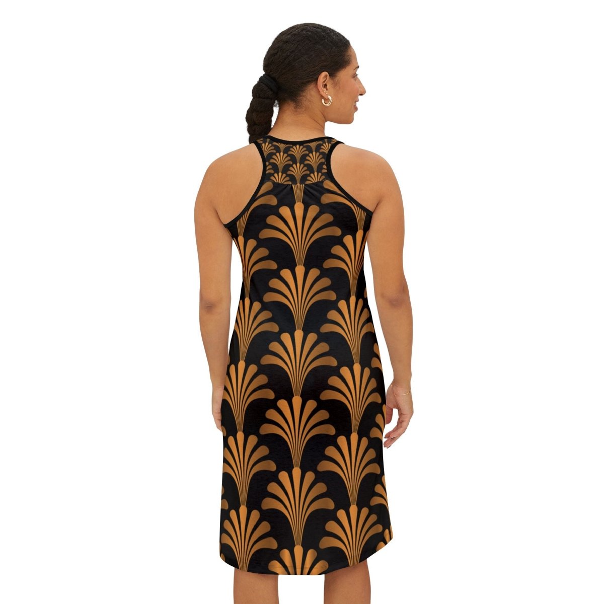 Art Deco Gatsby Design Racerback Dress - Earthbound Pacific