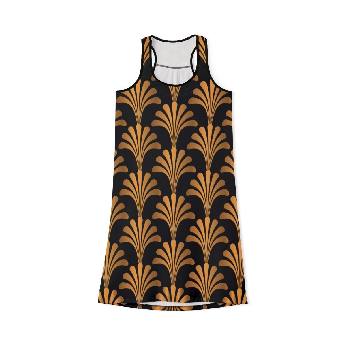 Art Deco Gatsby Design Racerback Dress - Earthbound Pacific