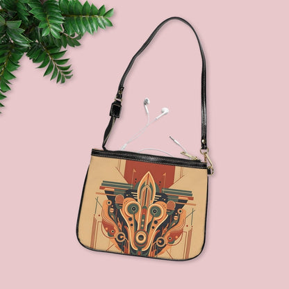 Art Deco Small Shoulder Bag - Earthbound Pacific