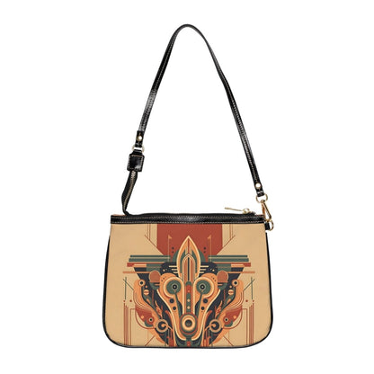 Art Deco Small Shoulder Bag - Earthbound Pacific