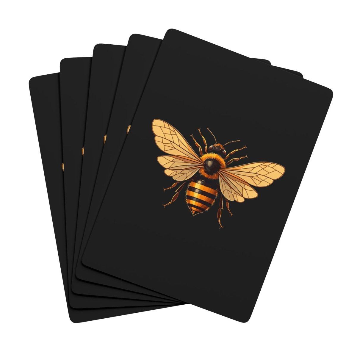 Art Deco Style Bee Poker Playing Cards - Earthbound Pacific