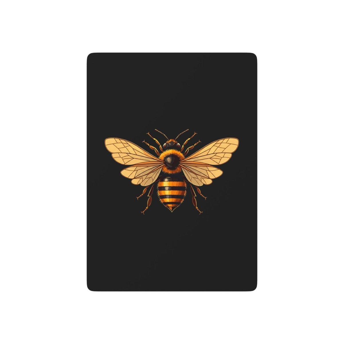 Art Deco Style Bee Poker Playing Cards - Earthbound Pacific