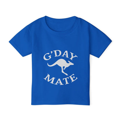 Australian "G'Day Mate" Heavy Cotton™ Toddler T-shirt - Earthbound Pacific