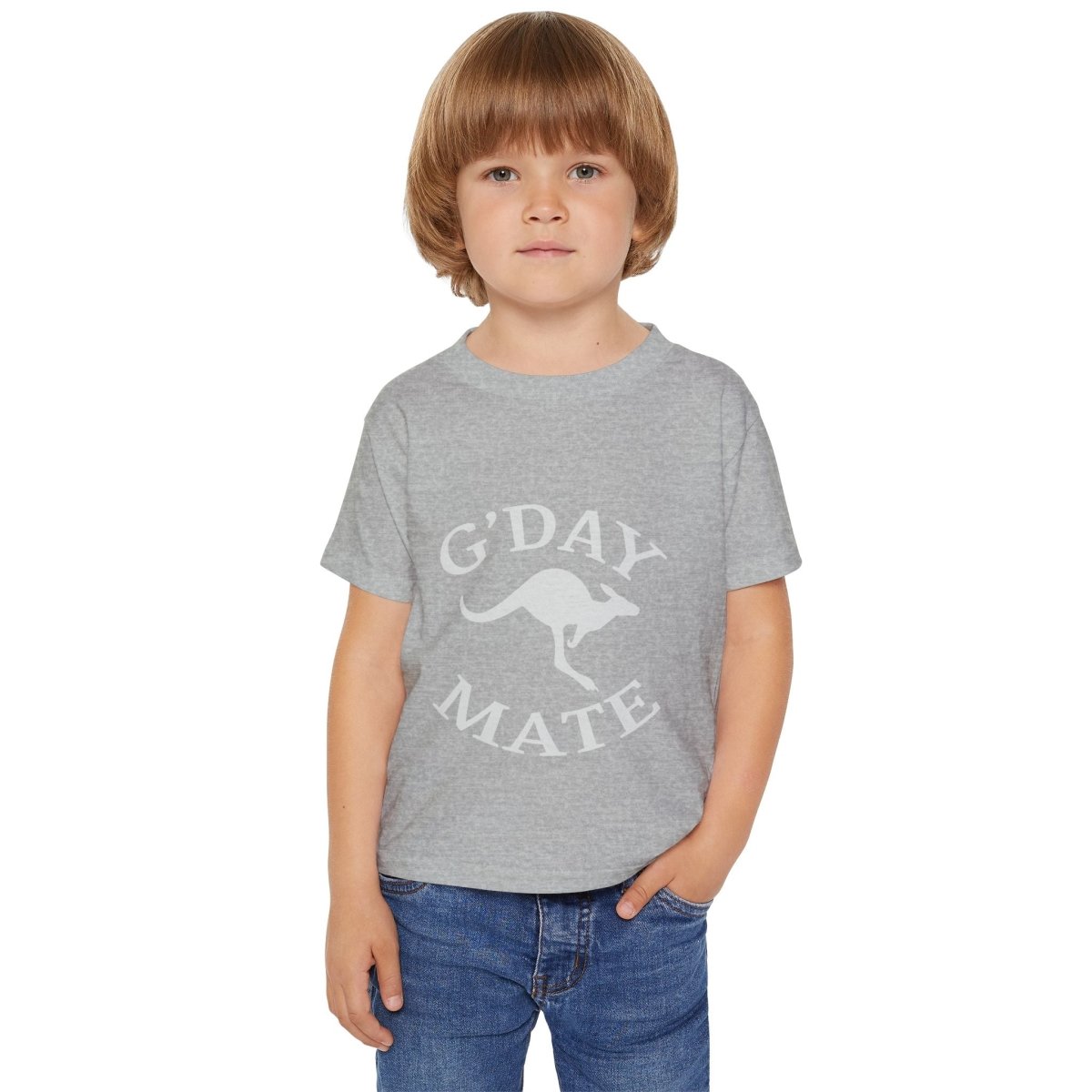 Australian "G'Day Mate" Heavy Cotton™ Toddler T-shirt - Earthbound Pacific