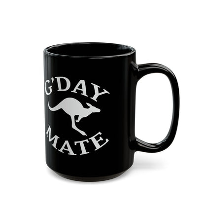 Australian Kangaroo "G"Day Mate" Mug (11oz, 15oz) - Earthbound Pacific