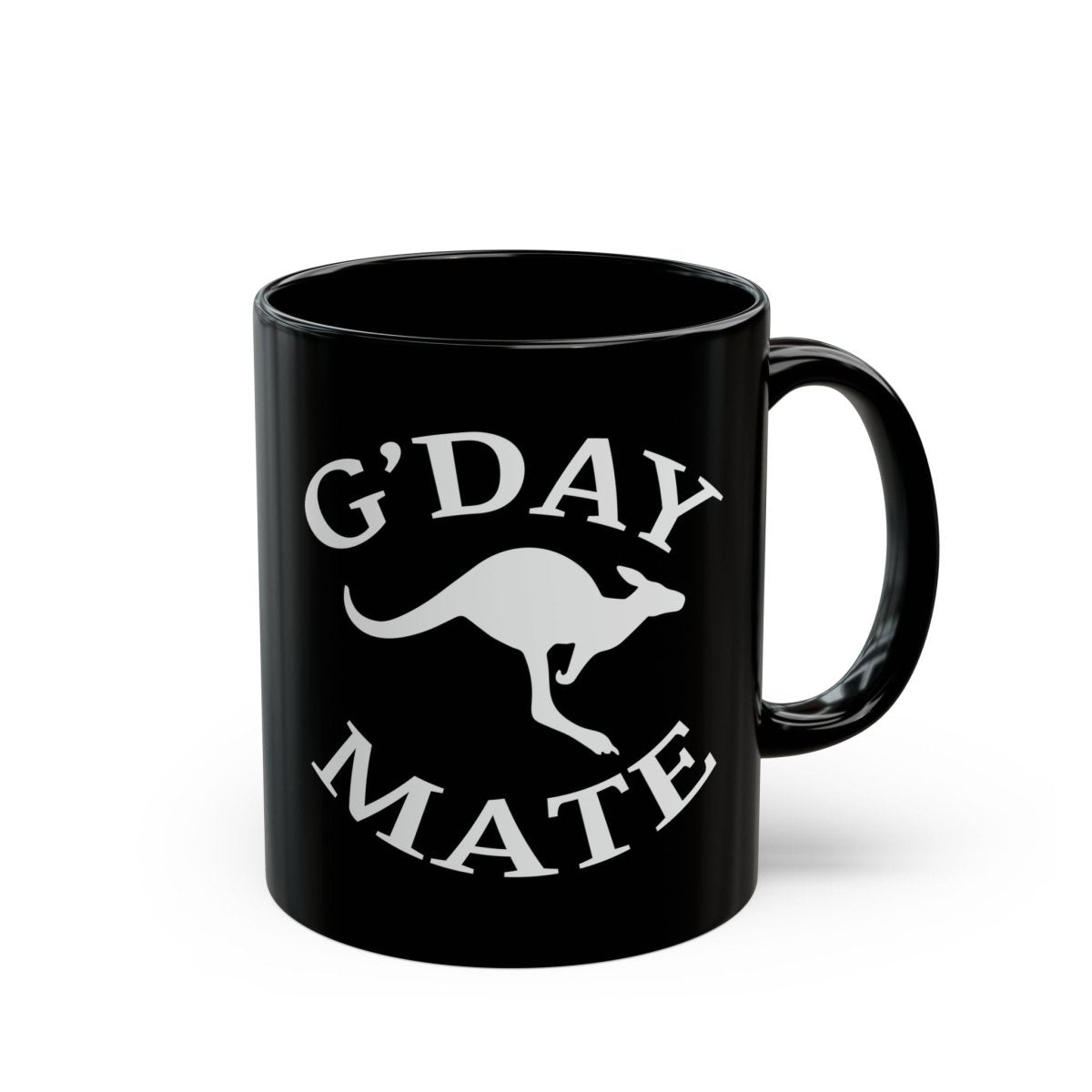 Australian Kangaroo "G"Day Mate" Mug (11oz, 15oz) - Earthbound Pacific