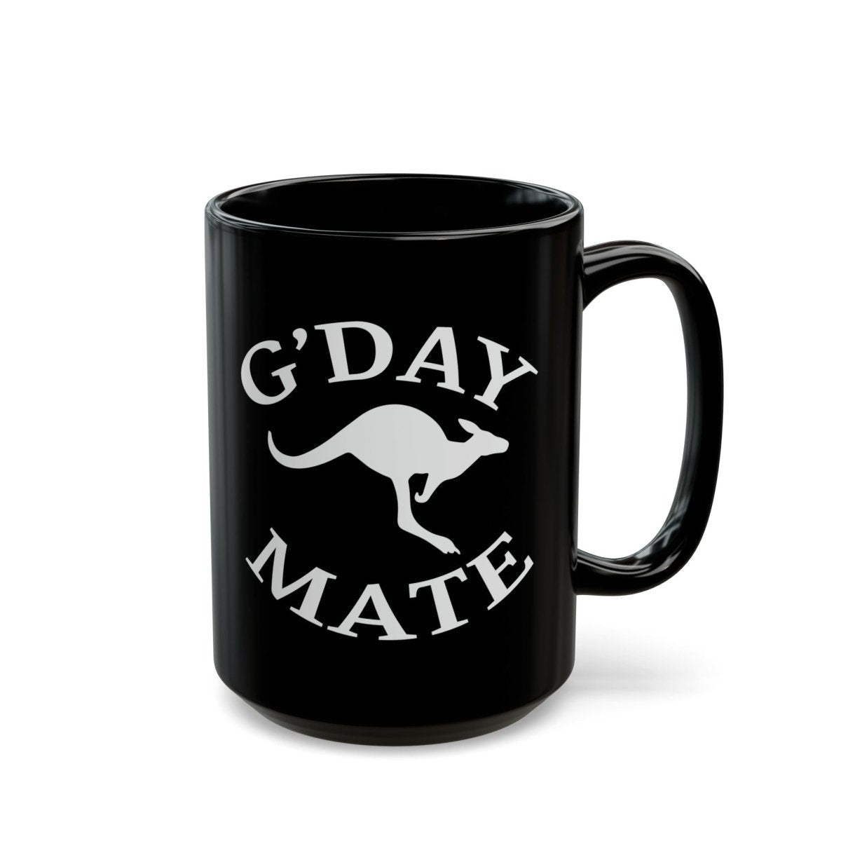 Australian Kangaroo "G"Day Mate" Mug (11oz, 15oz) - Earthbound Pacific