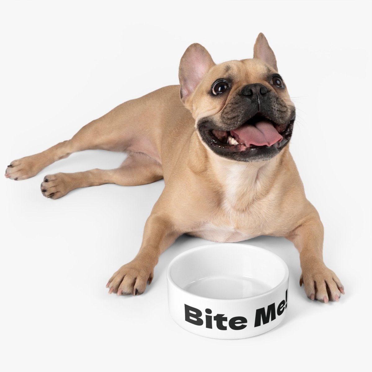 Bite Me Custom Pet Dog Bowl - Earthbound Pacific