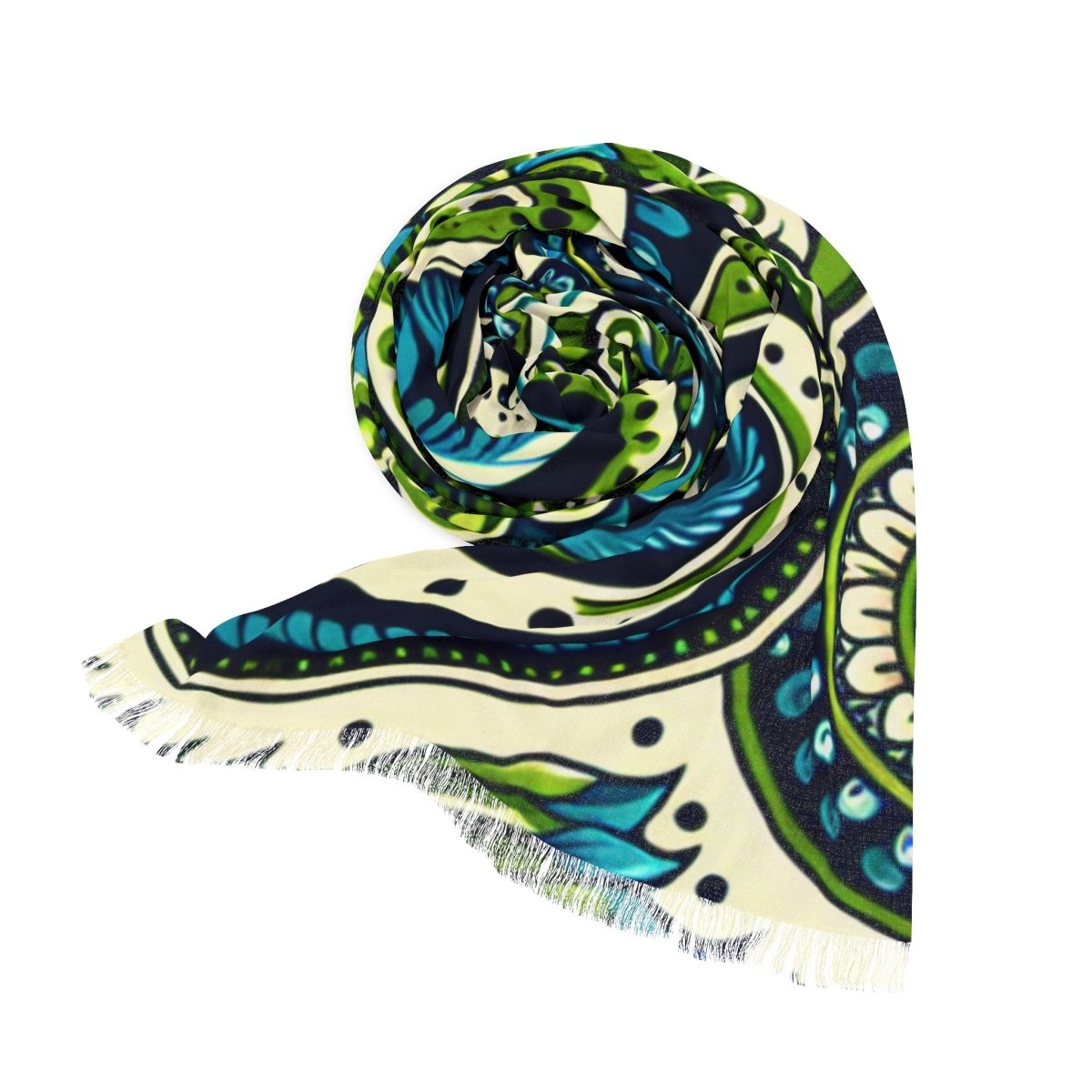 Boho Chic Light Scarf, Vibrant Decorative Scarf 42968416405501464263 Earthbound Pacific