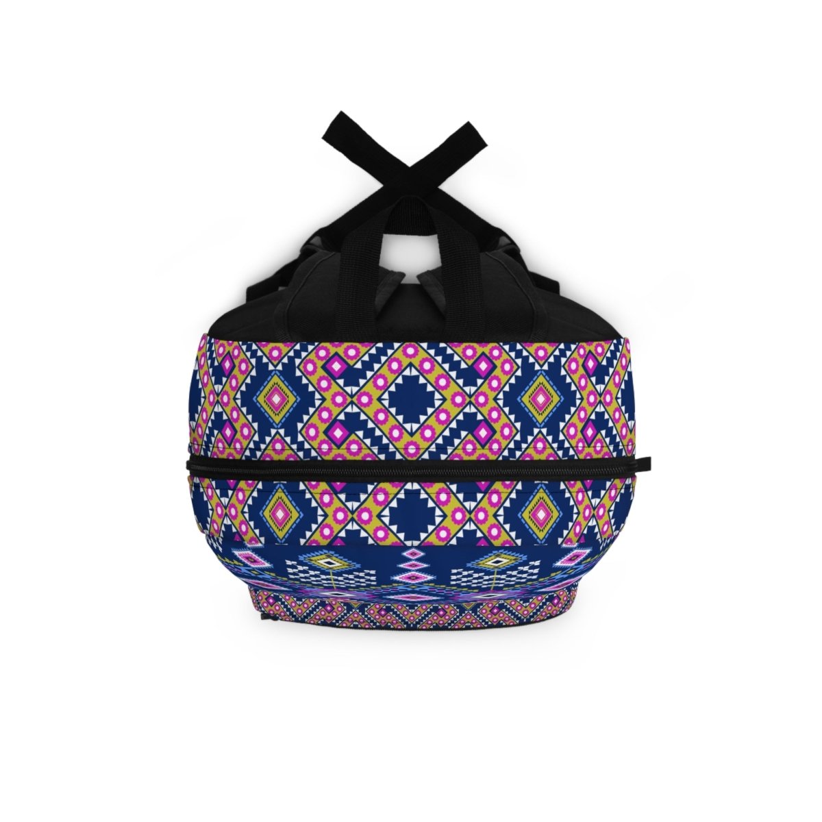 Boho Neon Geometric Backpack — Vibrant Bohemian Laptop & Travel Pack 34336865999128400675 Earthbound Pacific