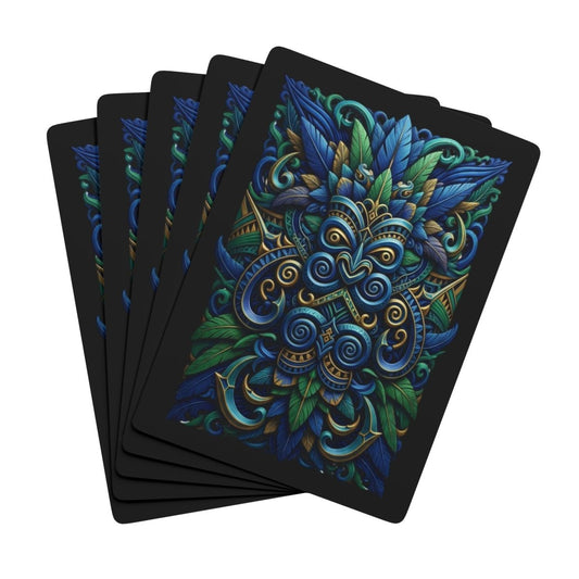 Card Deck, Tribal Inspired Poker Playing Cards 22230810345754367736 Earthbound Pacific